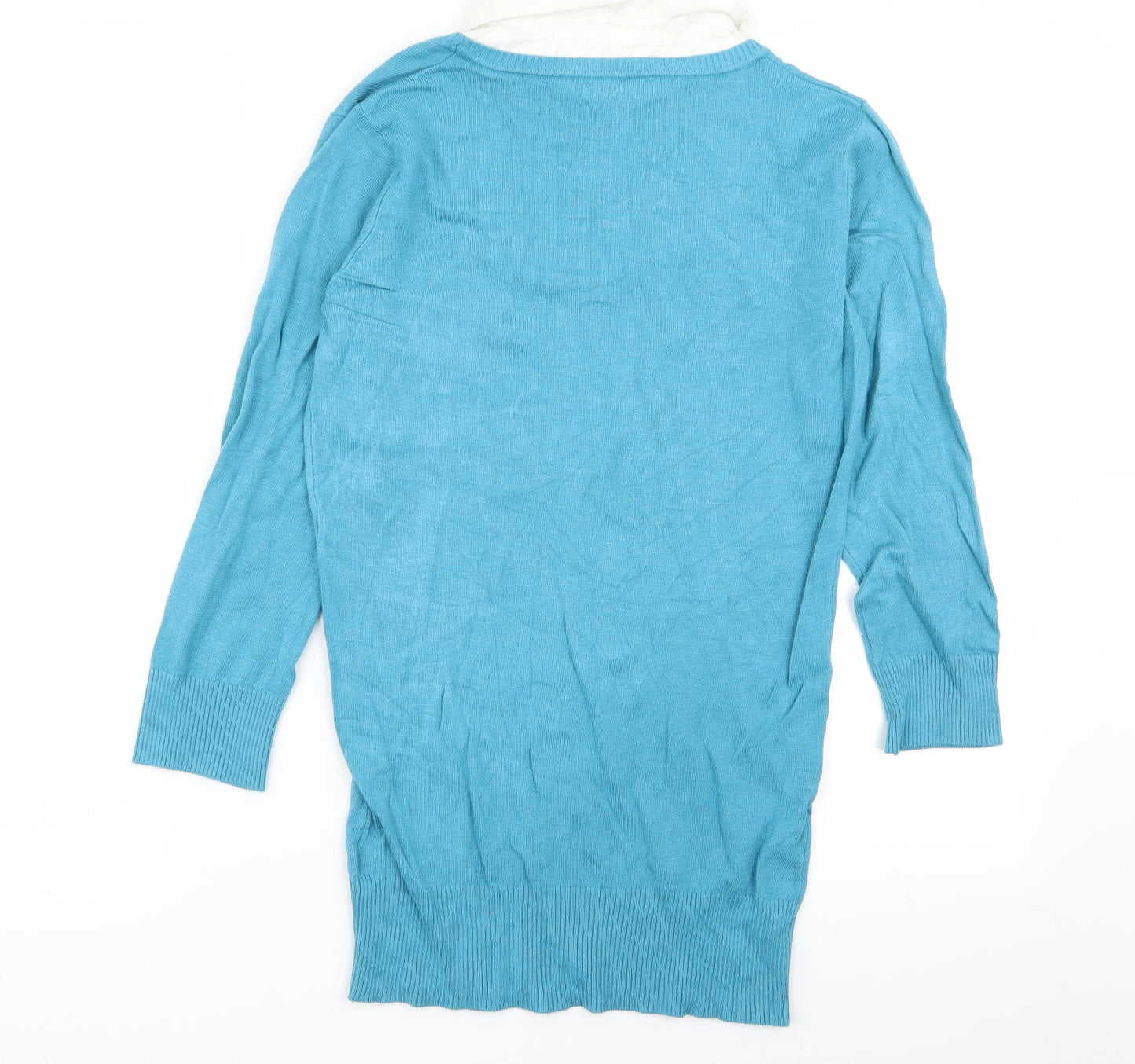 TU Womens Blue   Pullover Jumper Size 10  - shirt/jumper