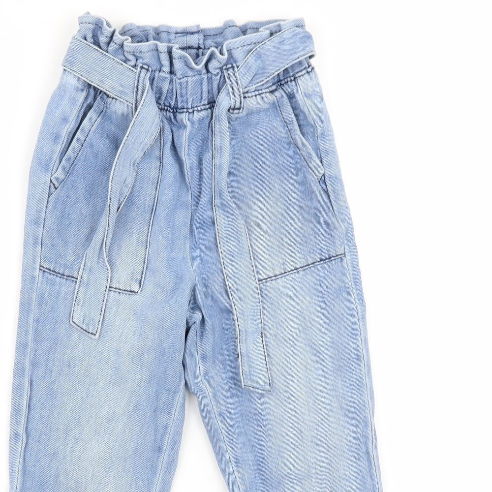 NEXT Girls Blue   Straight Jeans Size 7 Years