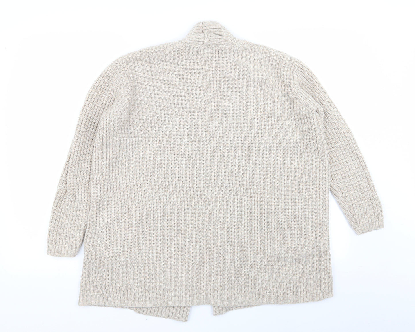 Primark Womens Beige   Cardigan Jumper Size 10
