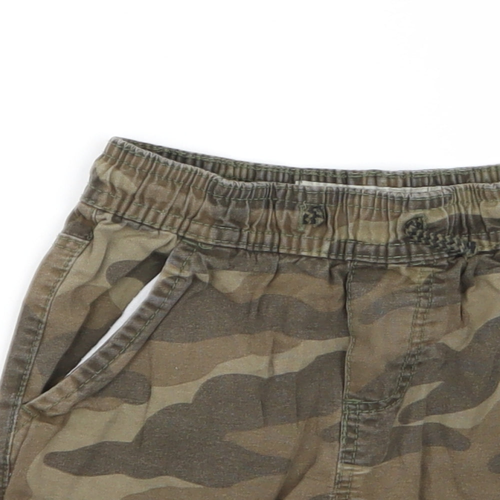 denim and co Boys Multicoloured Camouflage  Chino Shorts Size 3-4 Years