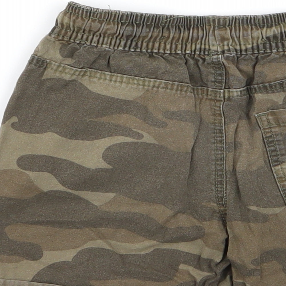 denim and co Boys Multicoloured Camouflage  Chino Shorts Size 3-4 Years