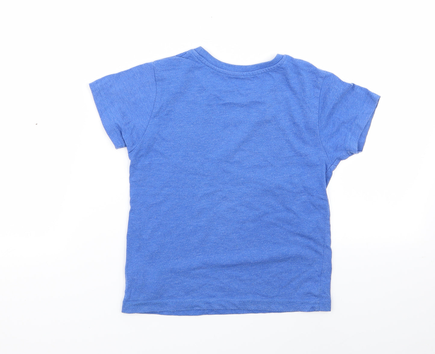 Primark Boys Blue   Basic T-Shirt Size 5-6 Years