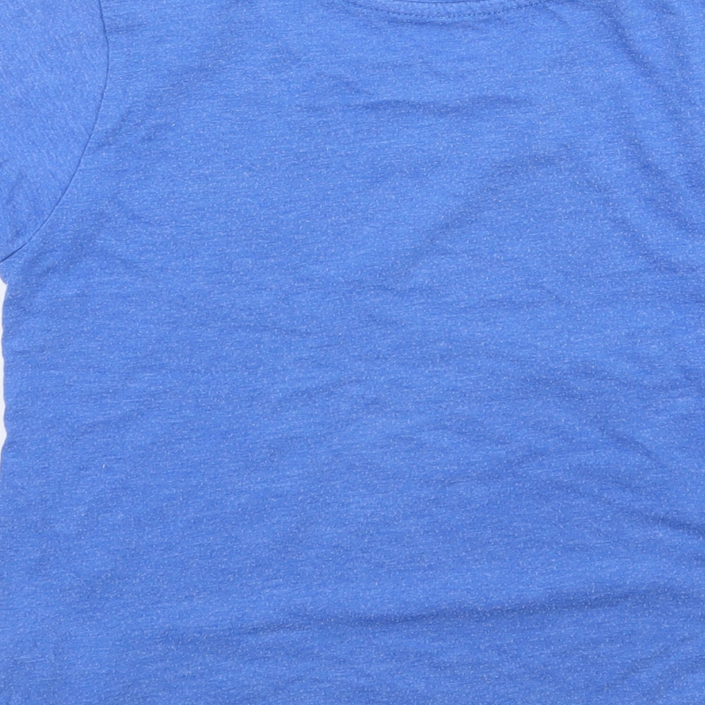 Primark Boys Blue   Basic T-Shirt Size 5-6 Years