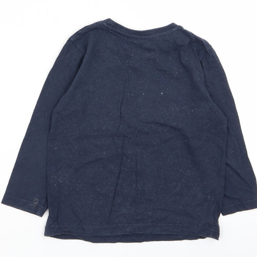 Primark Boys Blue   Basic T-Shirt Size 3-4 Years