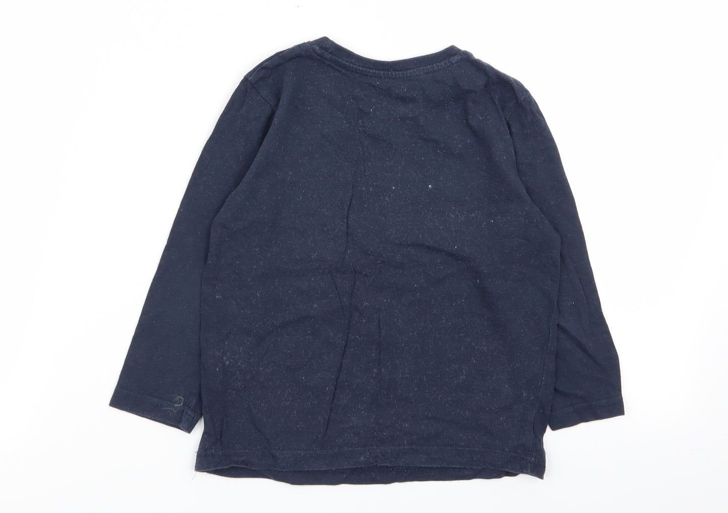 Primark Boys Blue   Basic T-Shirt Size 3-4 Years