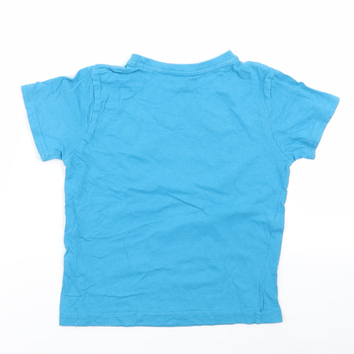 Primark Boys Blue   Basic T-Shirt Size 4-5 Years