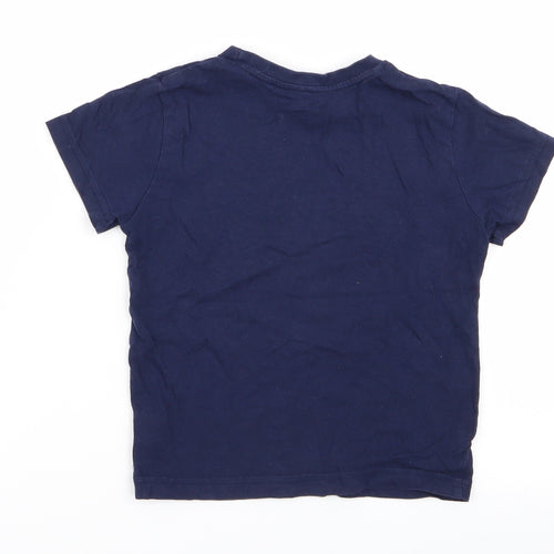 Primark Boys Blue   Basic T-Shirt Size 3-4 Years
