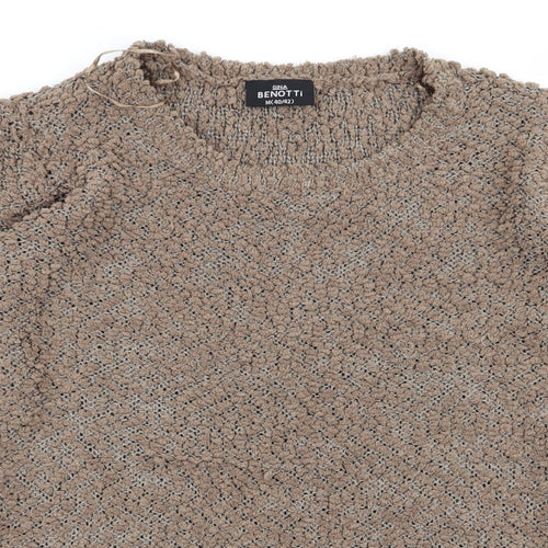 benotti Womens Brown   Pullover Jumper Size M