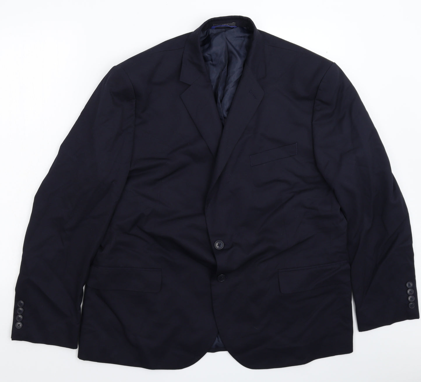 Marks and Spencer Mens Blue   Jacket Suit Jacket Size 46
