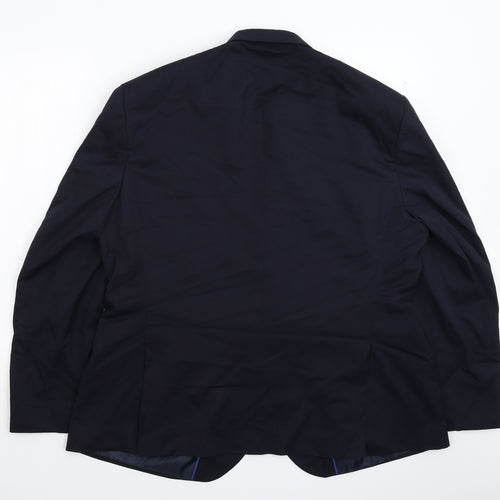 Marks and Spencer Mens Blue   Jacket Suit Jacket Size 46