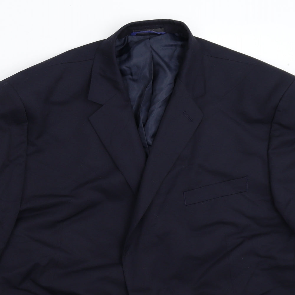 Marks and Spencer Mens Blue   Jacket Suit Jacket Size 46