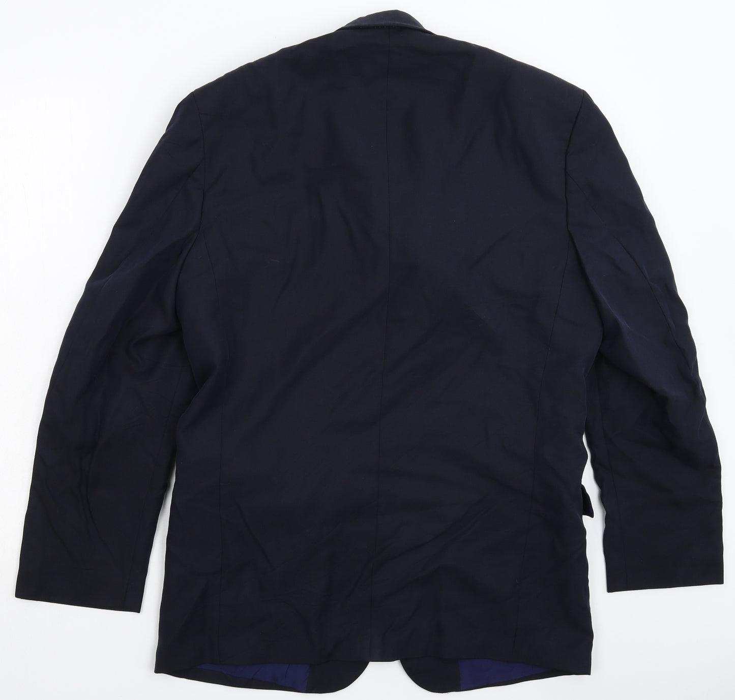 Loretto Mens Blue   Jacket Suit Jacket Size 38
