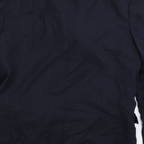 Loretto Mens Blue   Jacket Suit Jacket Size 38