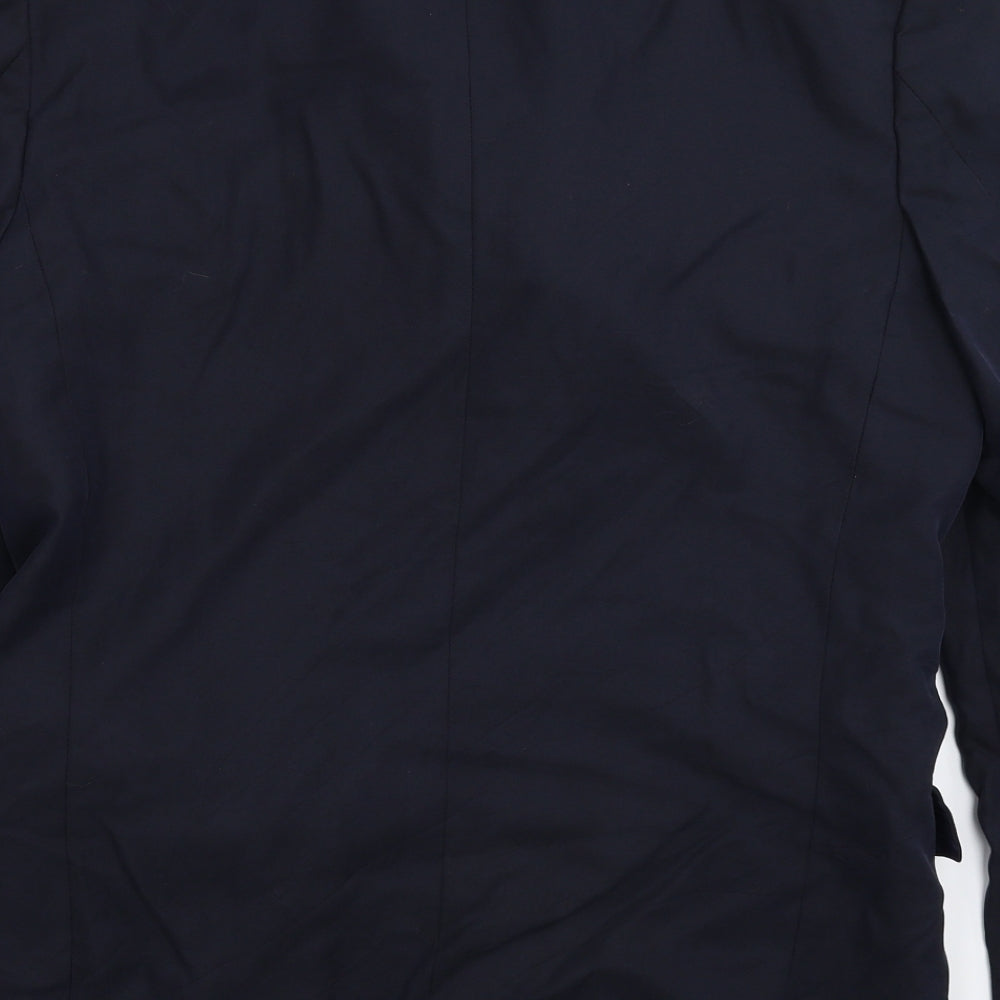 Loretto Mens Blue   Jacket Suit Jacket Size 38
