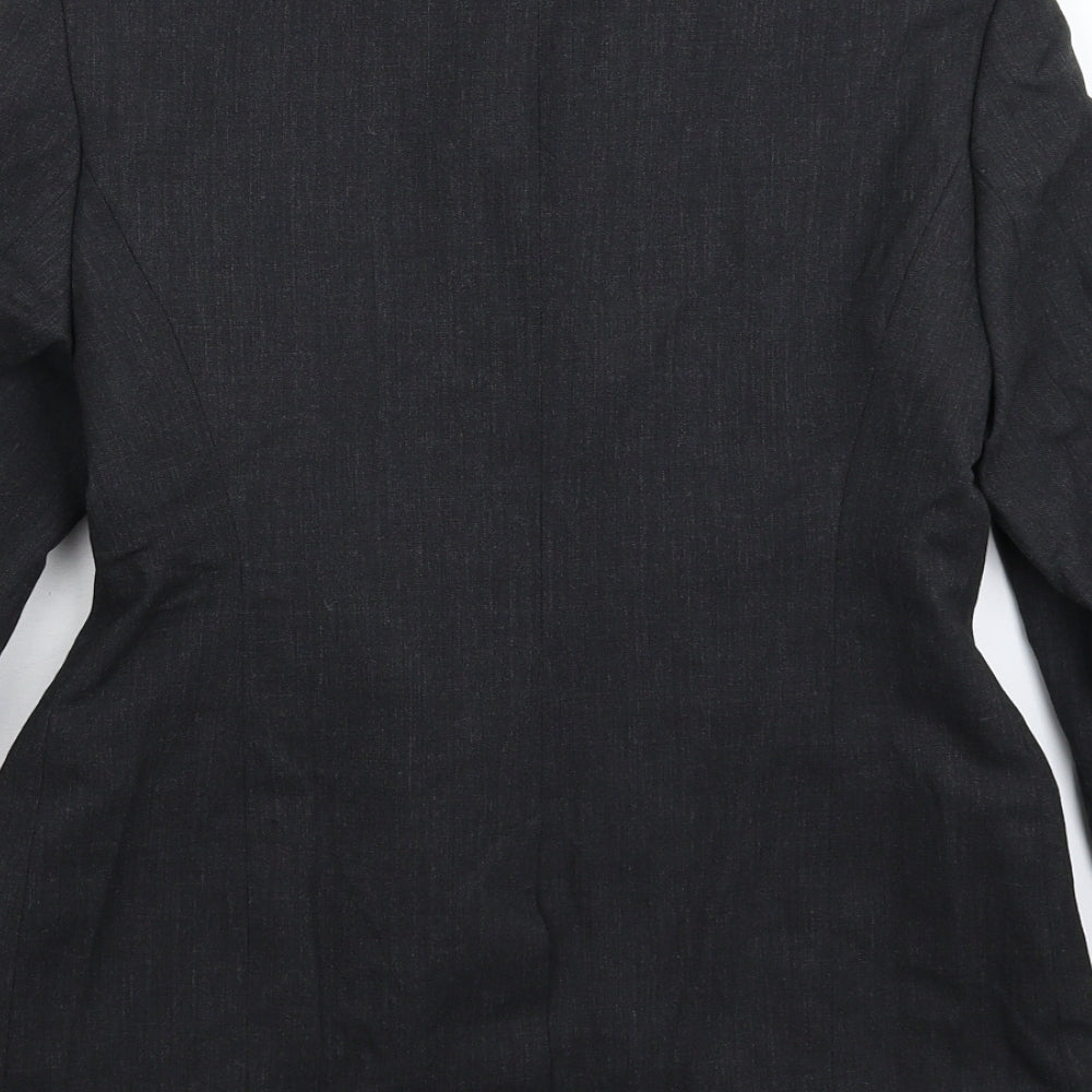 Preworn Womens Black   Jacket Suit Jacket Size 6