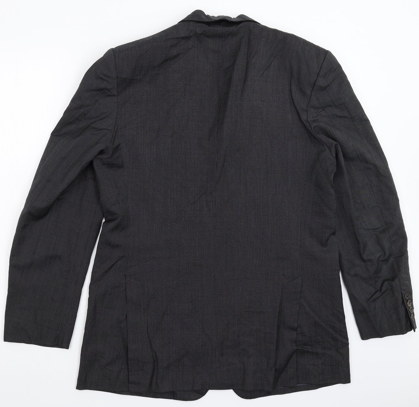 Preworn Mens Black   Jacket Suit Jacket Size 40