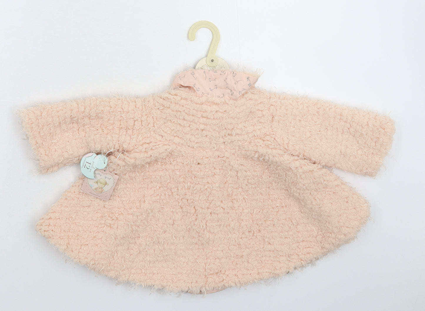 Bunnies by the Bay Girls Pink   Pea Coat Coat Size 12 Months