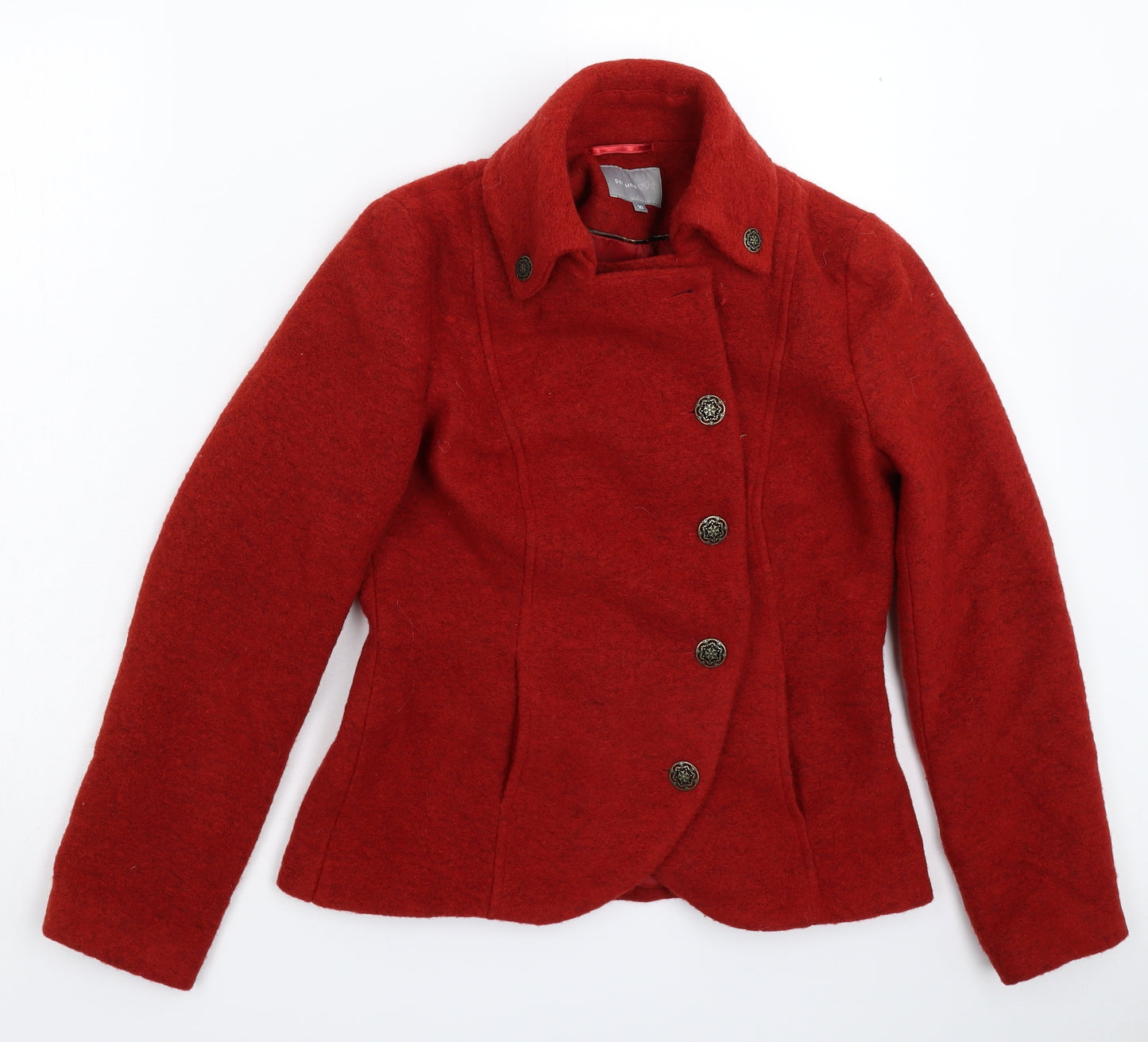 Per Una Womens Red   Jacket Blazer Size 10