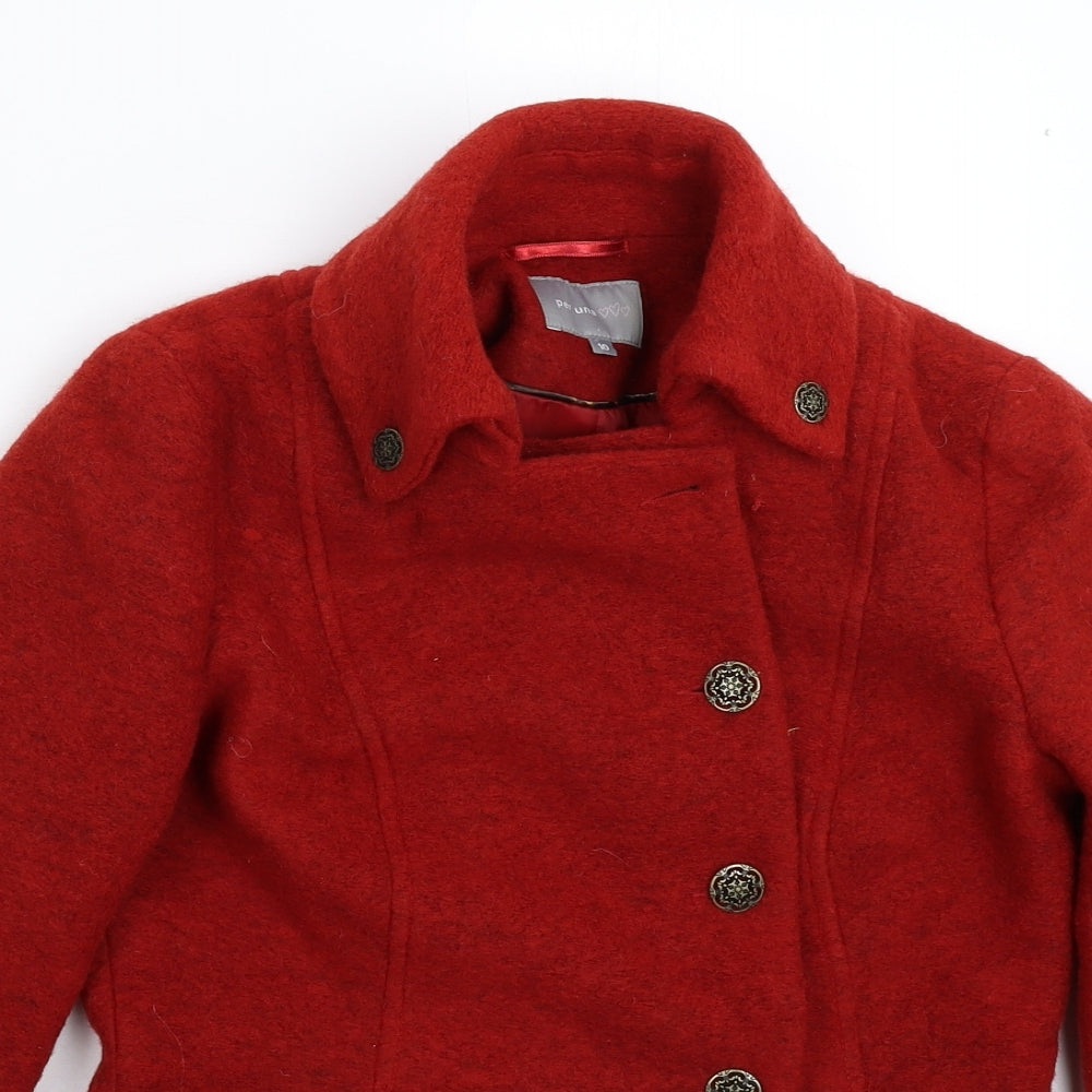 Per Una Womens Red   Jacket Blazer Size 10