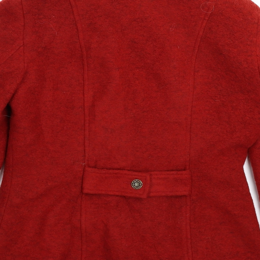 Per Una Womens Red   Jacket Blazer Size 10