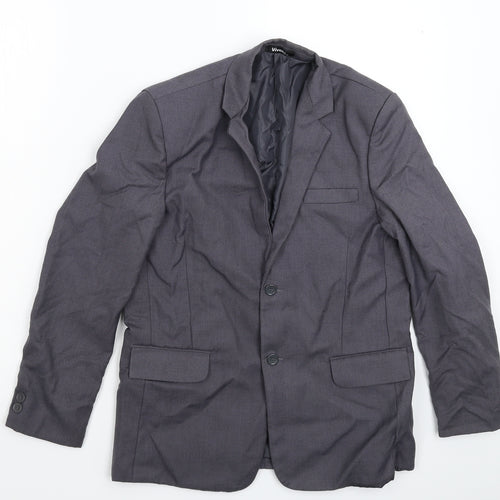VivaKi Womens Grey   Jacket Suit Jacket Size 12