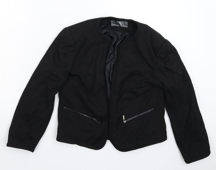 BHS Womens Black Jacket Blazer Size 10