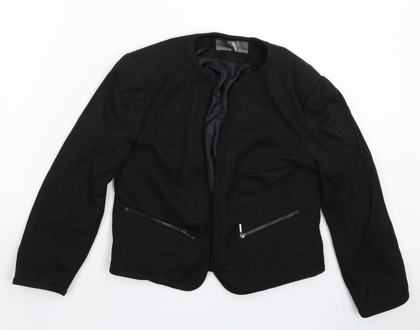BHS Womens Black   Jacket Blazer Size 10