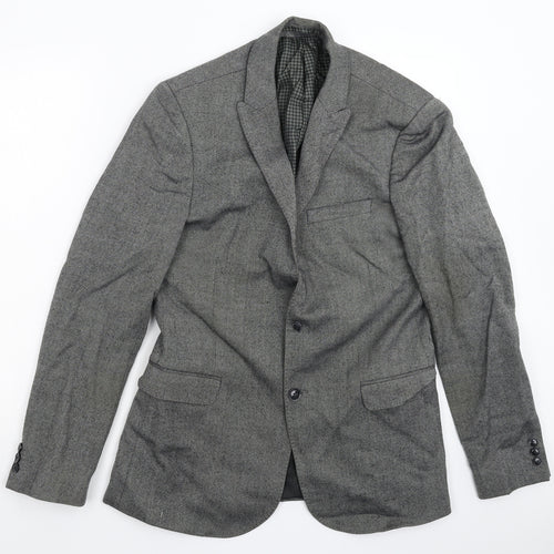 Marks and Spencer Mens Grey   Jacket Suit Jacket Size 40