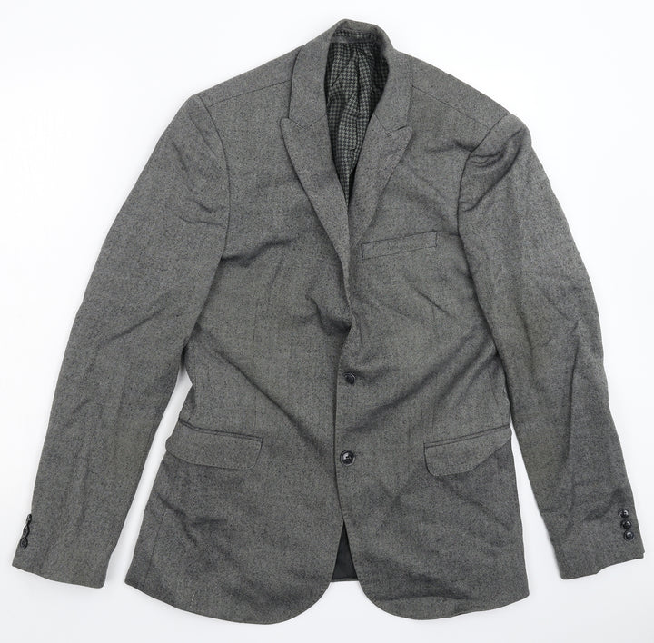 Marks and Spencer Mens Grey Jacket Suit Jacket Size 40