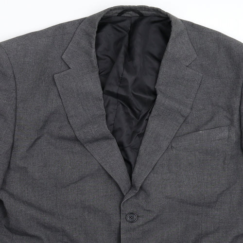 Burton Mens Grey   Jacket Suit Jacket Size 42