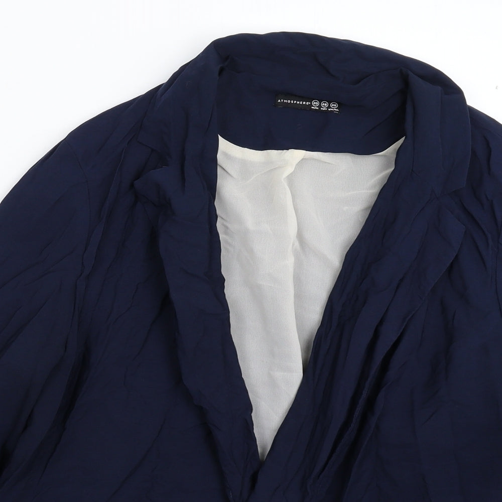 Atmosphere Womens Blue   Jacket Blazer Size 20