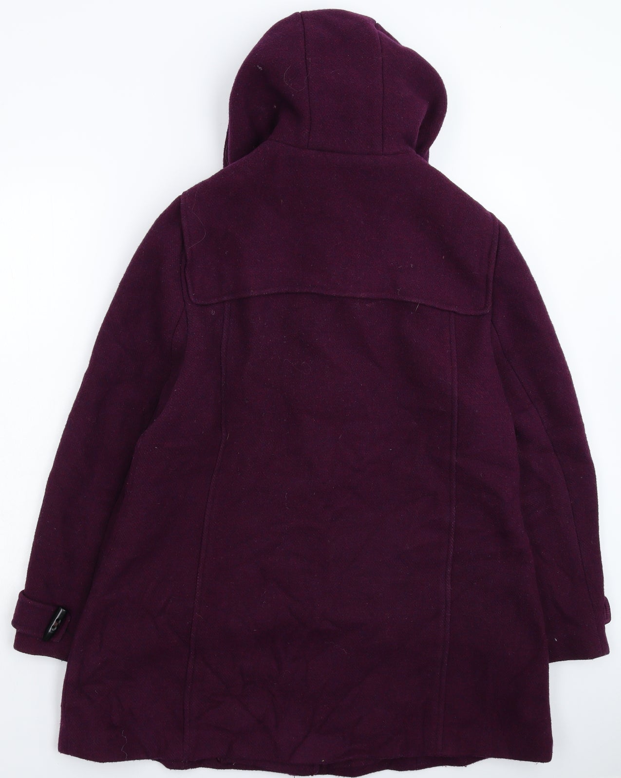 Laura Ashley Womens Purple   Pea Coat Coat Size 18