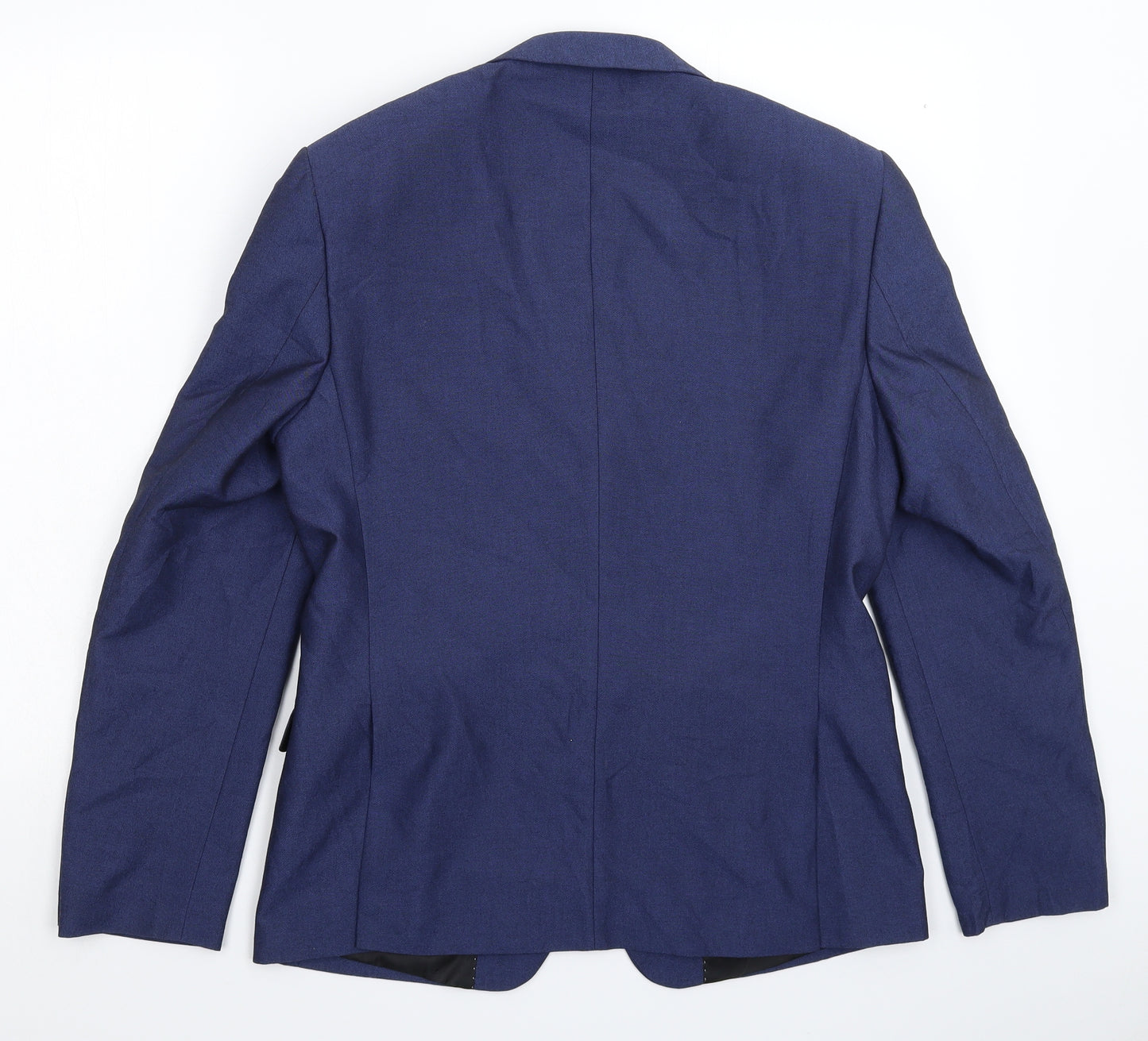 Burton Mens Blue   Jacket Suit Jacket Size 38