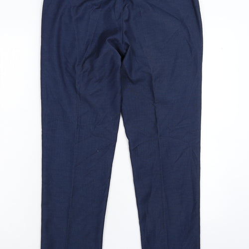 Burton Mens Blue   Dress Pants Trousers Size 30 L28 in