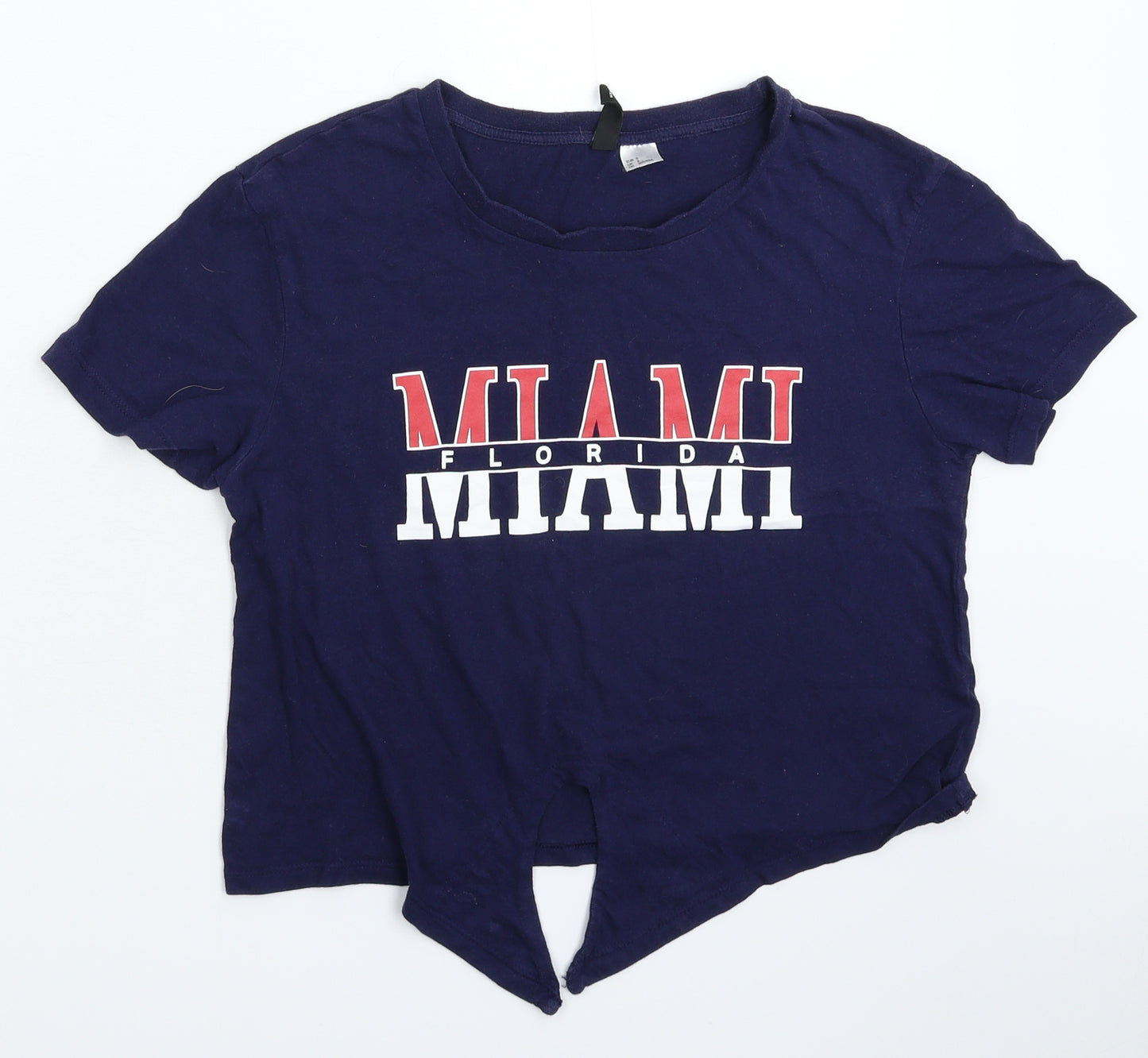 Divided Womens Blue   Basic T-Shirt Size S