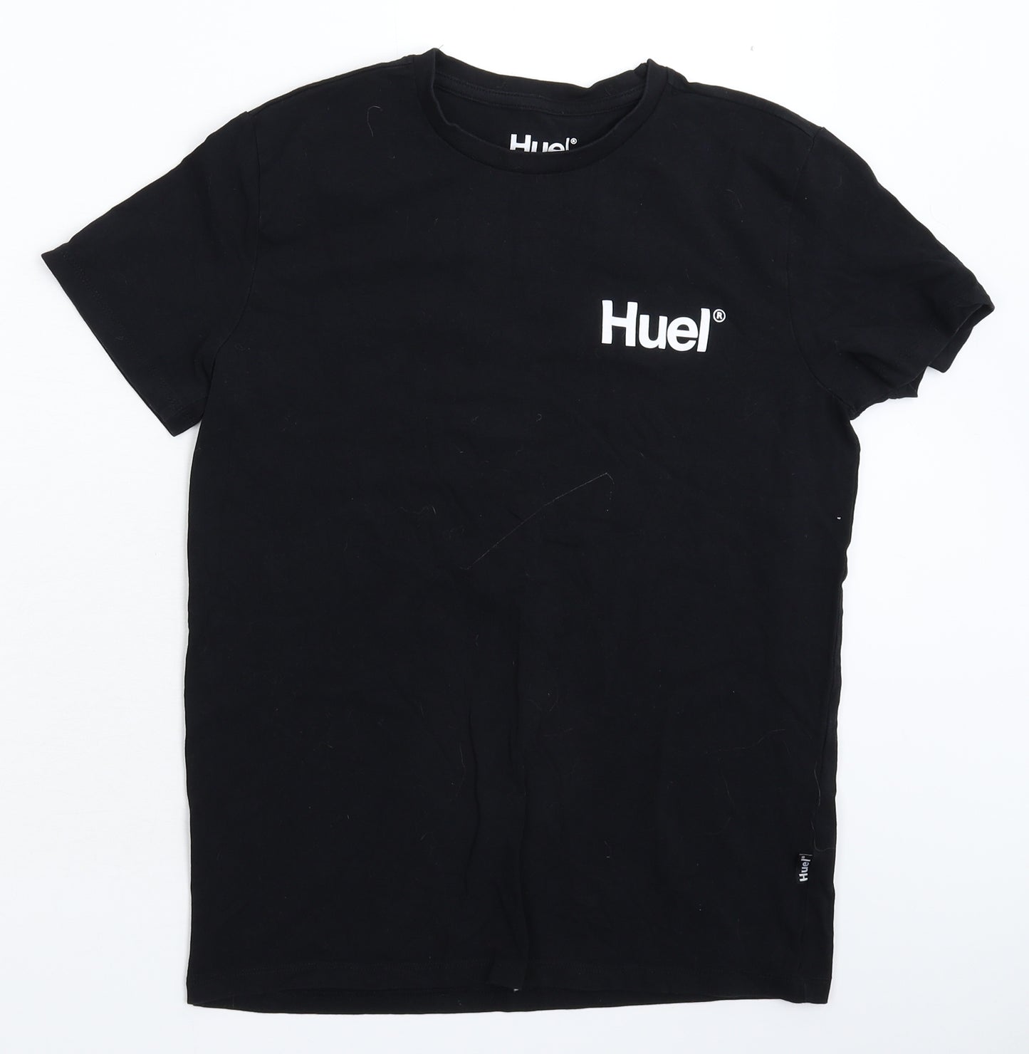 Huel Mens Black    T-Shirt Size S