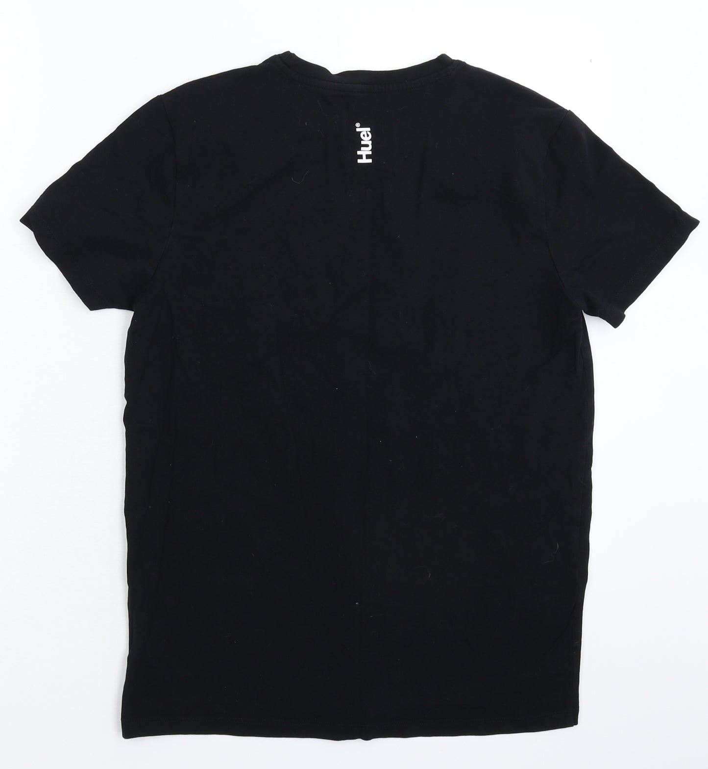 Huel Mens Black    T-Shirt Size S