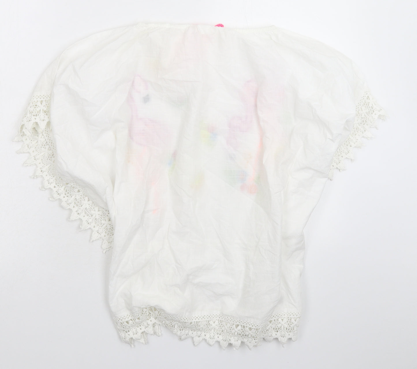 NEXT Girls White   Shirt Dress  Size 10 Years