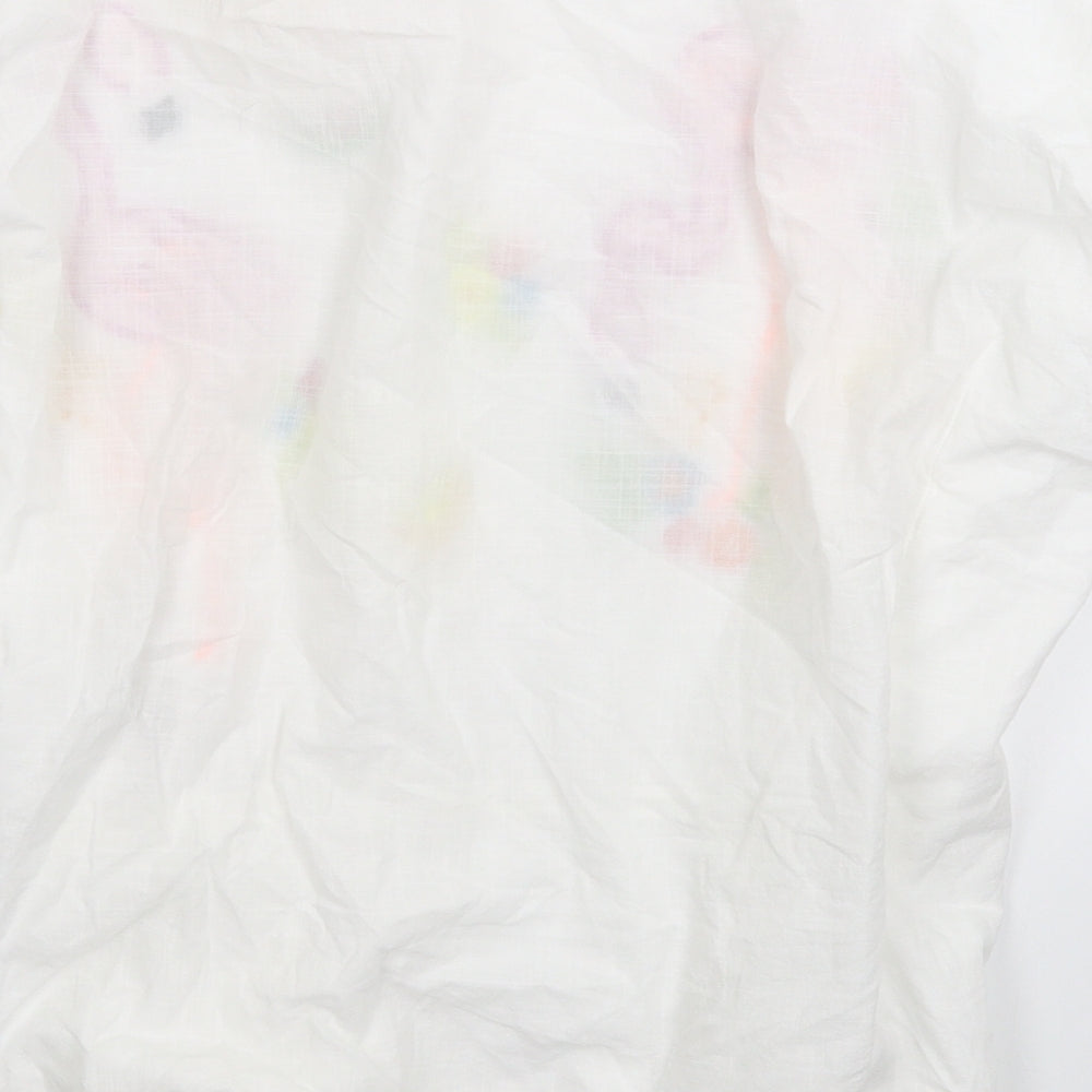 NEXT Girls White   Shirt Dress  Size 10 Years