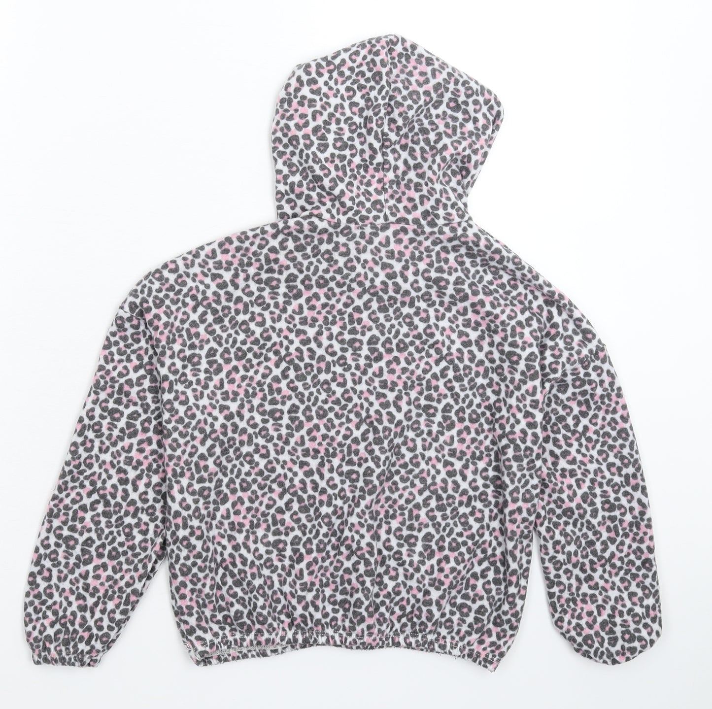 Preworn Womens Multicoloured Animal Print  Pullover Hoodie Size M