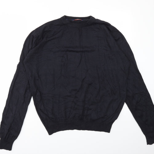 Piene Candin Mens Blue   Pullover Sweatshirt Size L
