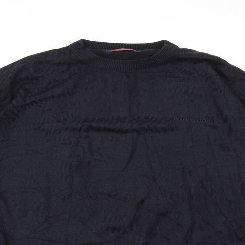 Piene Candin Mens Blue   Pullover Sweatshirt Size L