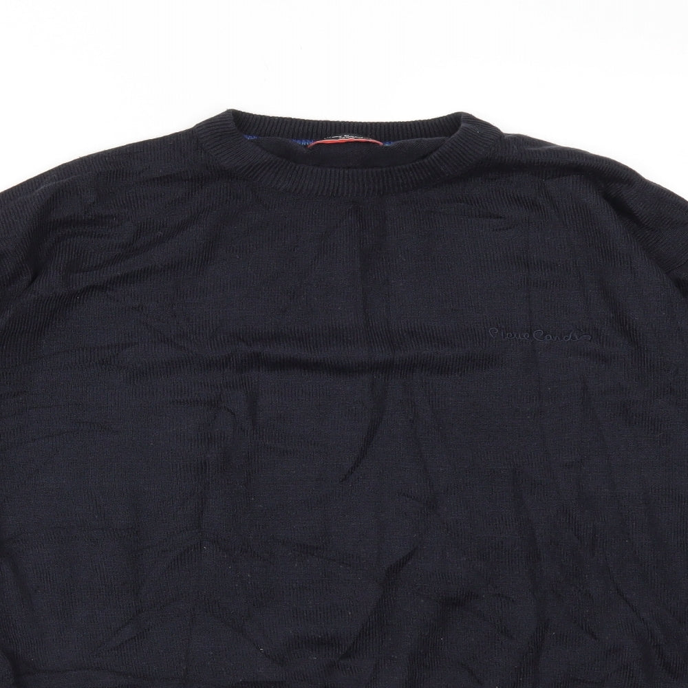 Piene Candin Mens Blue   Pullover Sweatshirt Size L