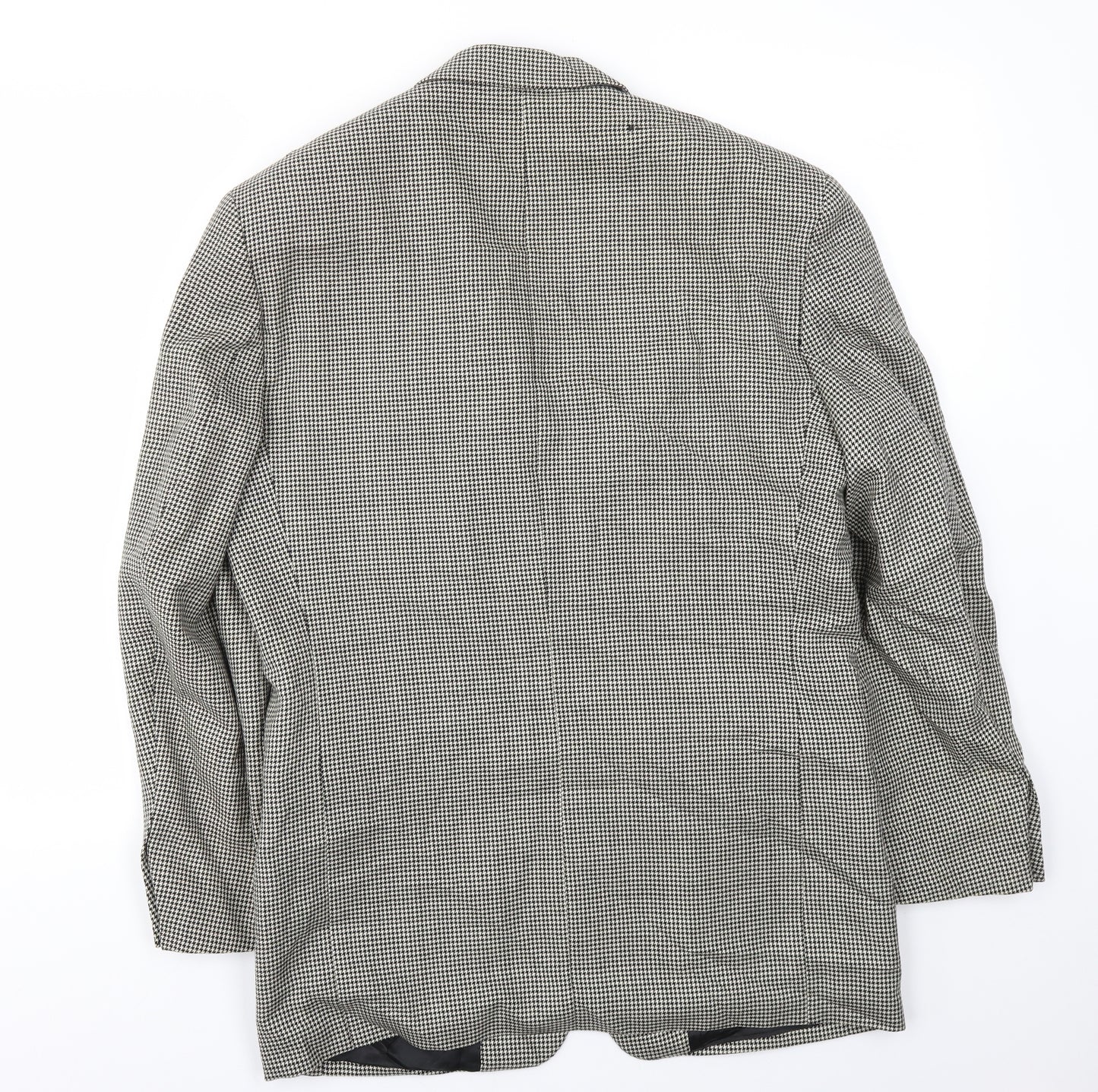 HAREWOOD Mens Brown Check  Jacket Blazer Size 40
