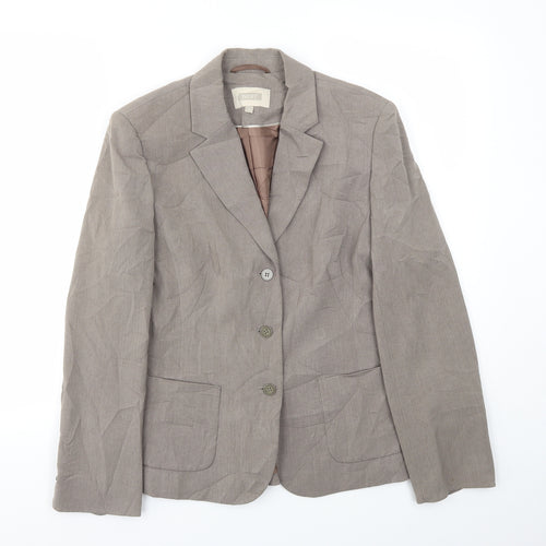 NEXT Womens Brown   Jacket Blazer Size 10