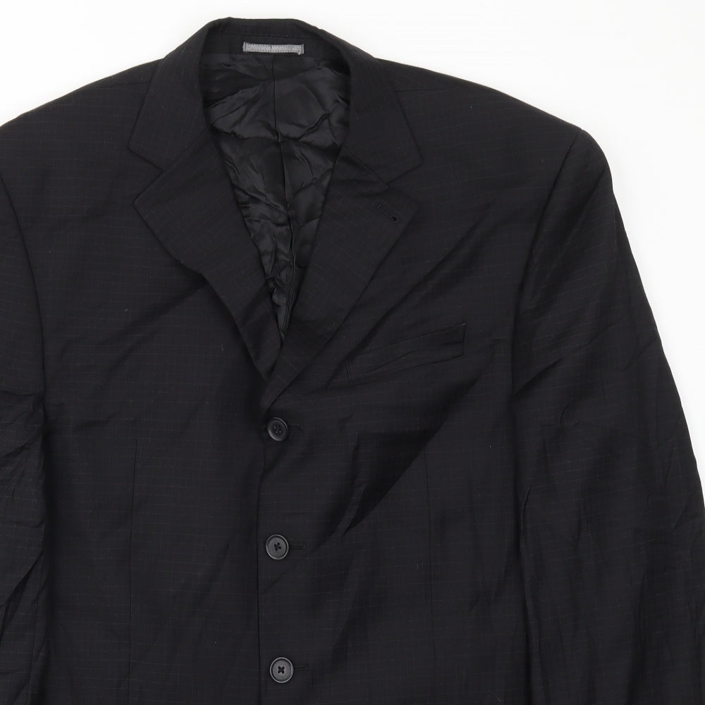 NEXT Mens Black   Jacket Blazer Size 42