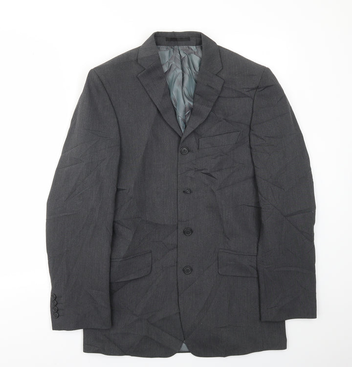 River Island Mens Grey Jacket Blazer Size 40