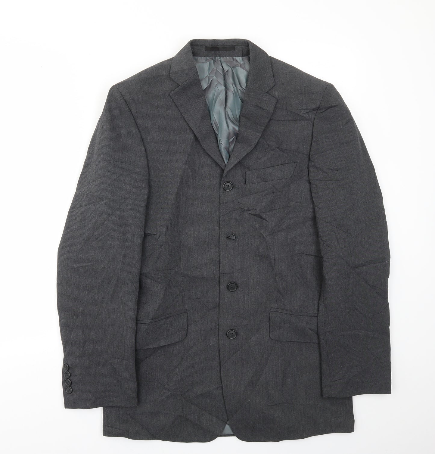 River Island Mens Grey   Jacket Blazer Size 40