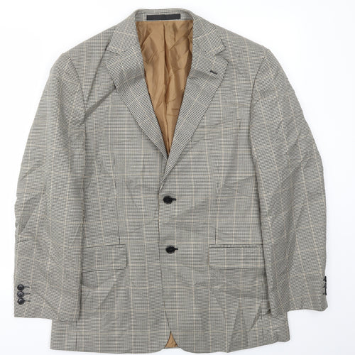 M&S Mens Brown   Jacket Blazer Size 38