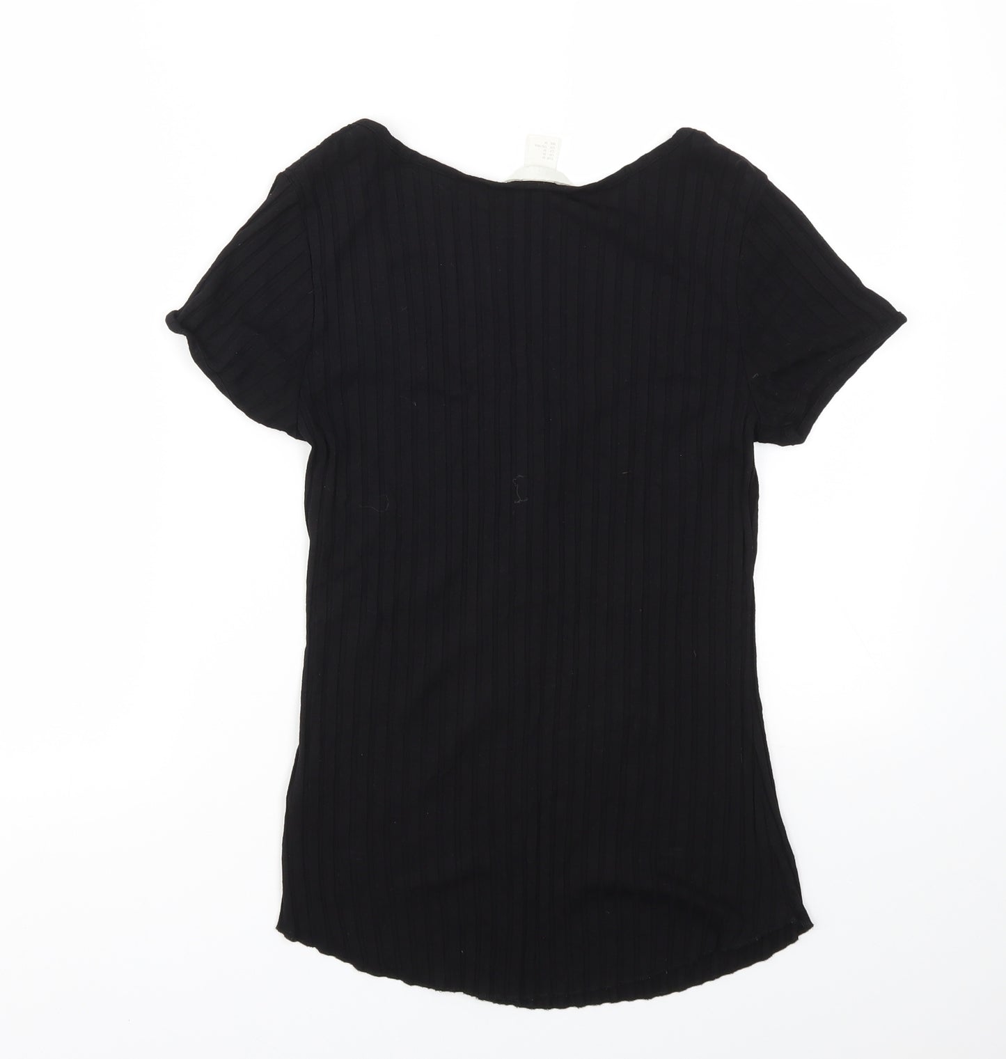 H&M Womens Black   Basic T-Shirt Size M